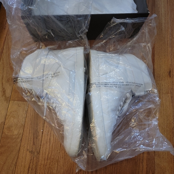 Micheal Kors Optic White High Tops - Picture 6 of 16